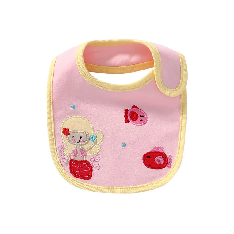 2pcs newborn Baby saliva bib