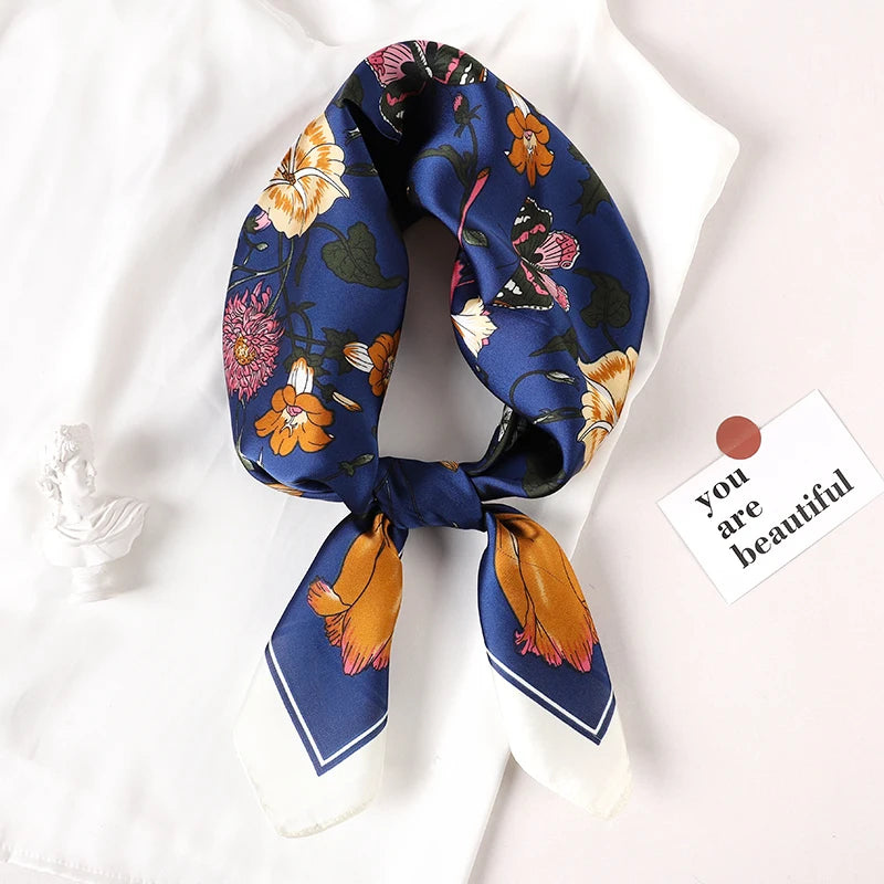 2025 New Spring Square Neck Scarf