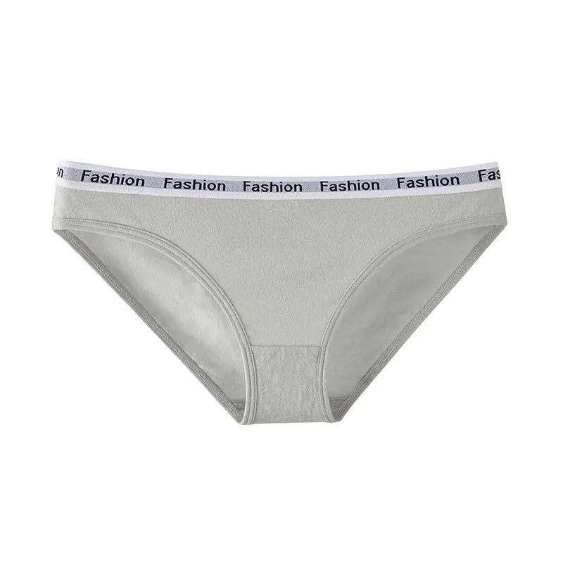 New female causal briefs letters print panty