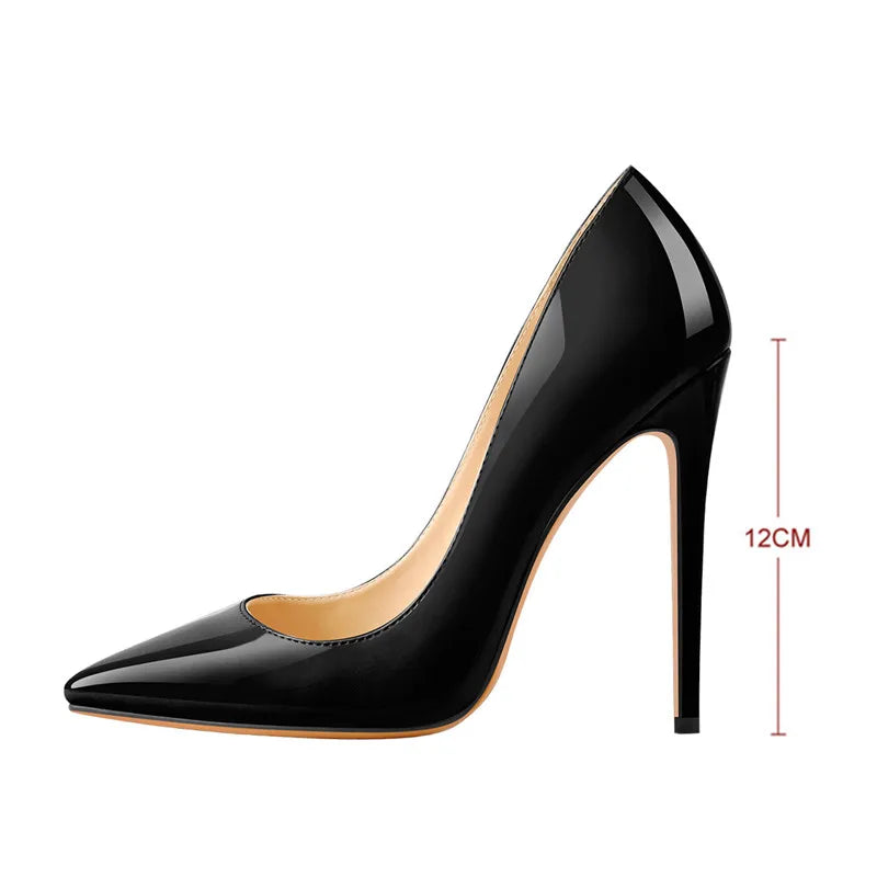 Damen Pumps mit spitzer Spitze und schmalem Absatz