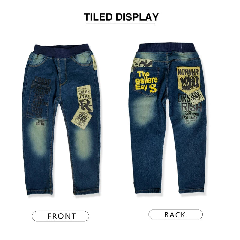 New Child Denim Long Pants