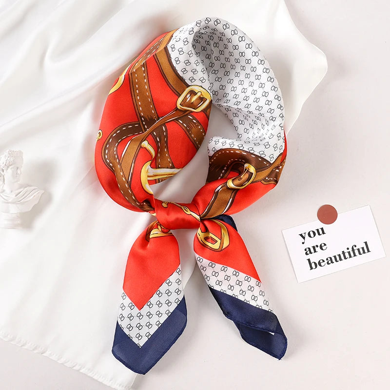 2025 New Spring Square Neck Scarf