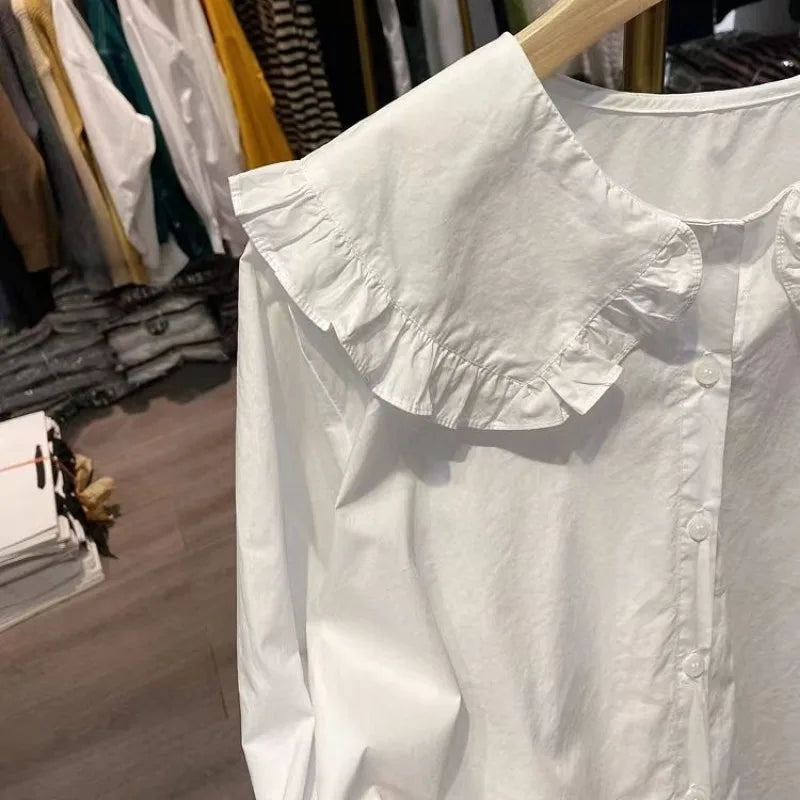 Women Peter Pan Collar Shirts