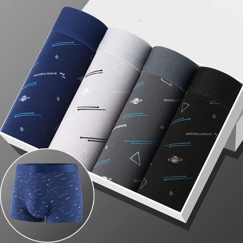 Stilvolle, robuste und atmungsaktive Herrenunterwäsche mit hohem Stretch und mittlerer Taille