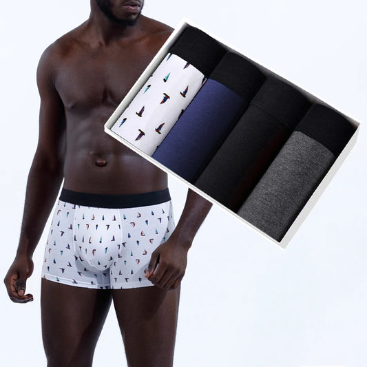 4pcs sexy Men's brand underpants