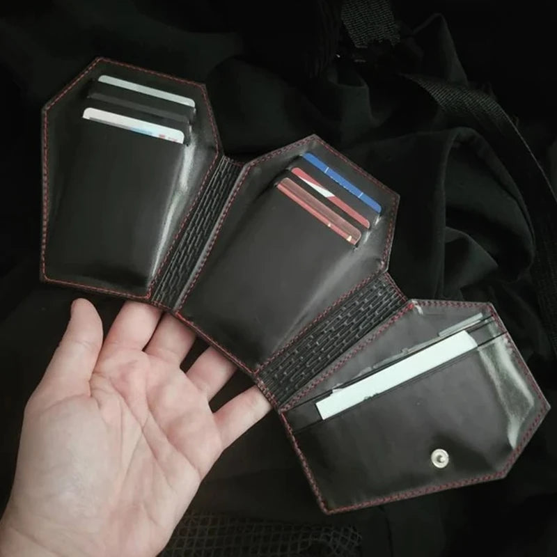 New Dark Style Coffin Design Coin Purse
