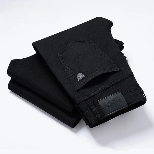New Cotton Elastic Straight Trouser