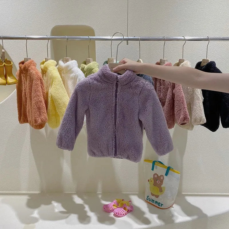 New Toddler Warm Soft Outerwear