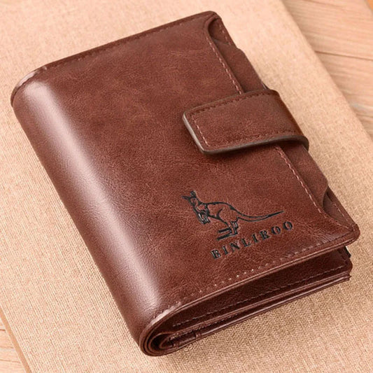 Luxuriöser kurzer RFID-Kartenhalter für Herren