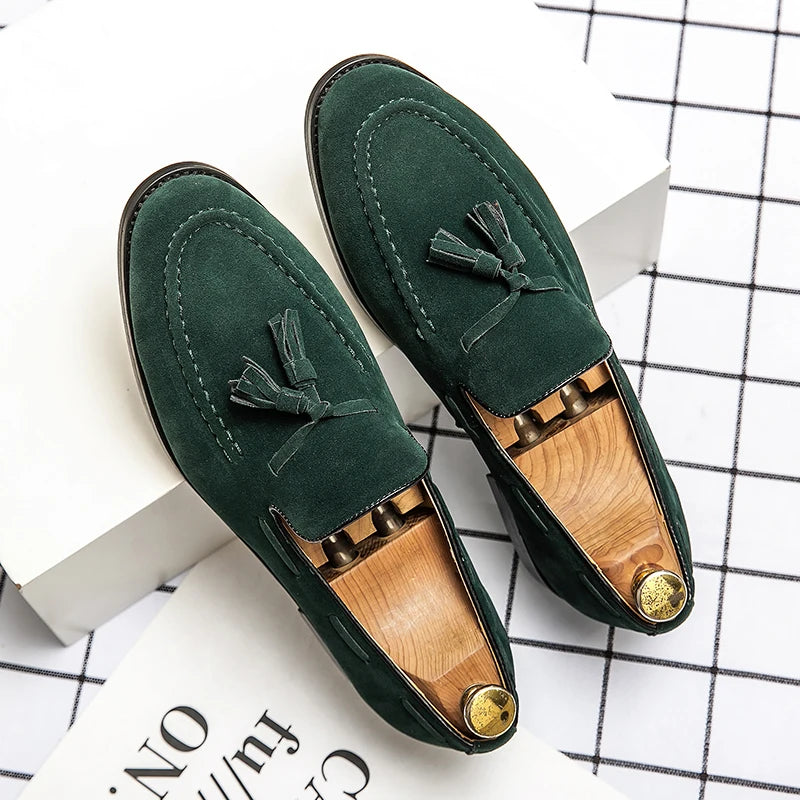 Mens Slip on Footwear Male Comfortable Driving Shoe