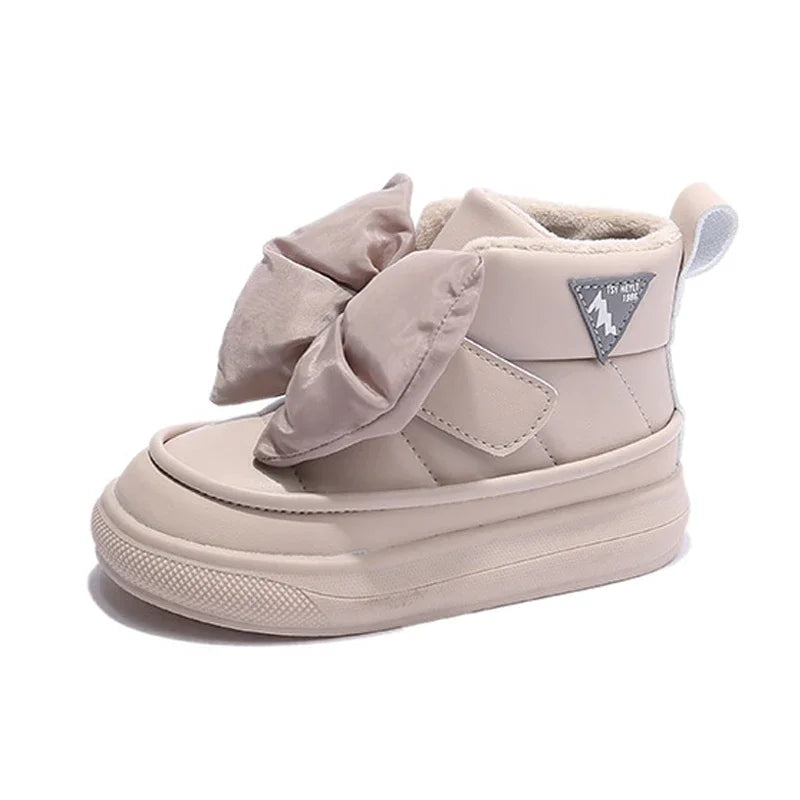 New Girls' Thickened Cotton-Padded Shoes