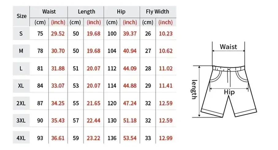 Summer Men's Sports Fitness Casual Shorts