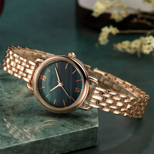 New fashion Marble grain dial quartz wrist watch