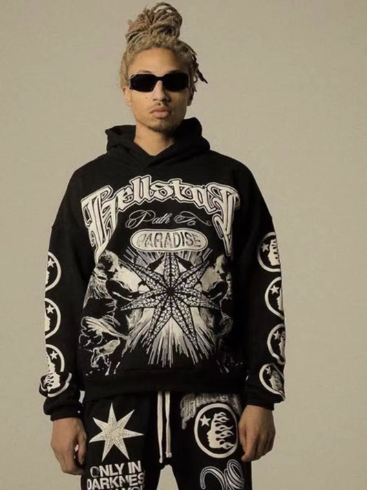 Neues lockeres Sweatshirt mit Buchstaben-Print