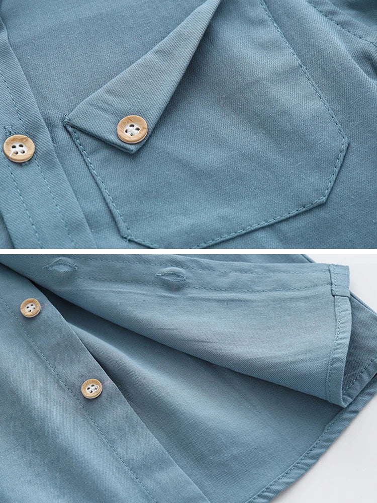 Autumn Fashion Candy-Colored Lapel Long Sleeve Thin Shirt