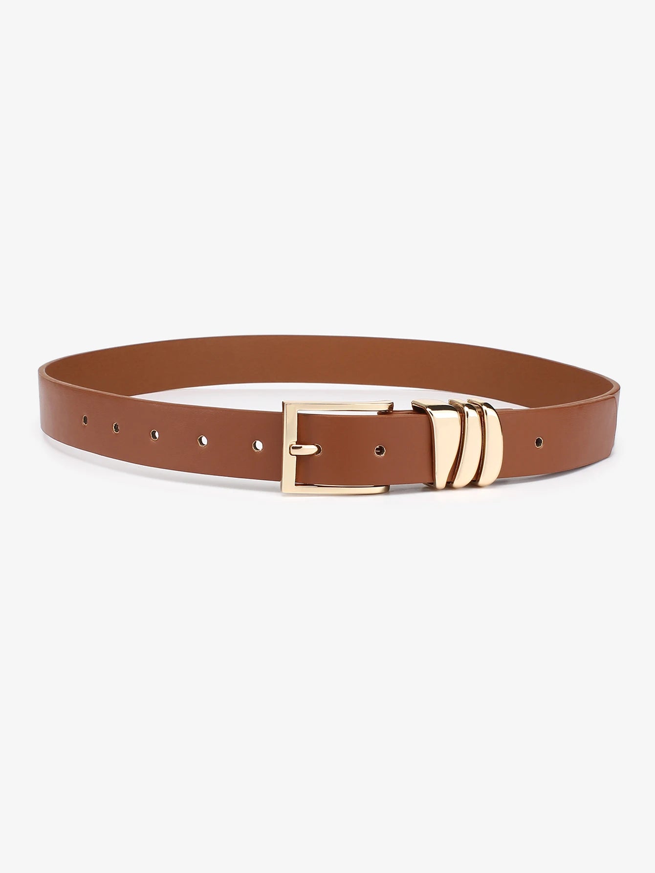 New Fashion Gold Buckle Dress Belt