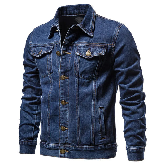 Neue Frühlings-Herbst-Baumwoll-Jeansjacke
