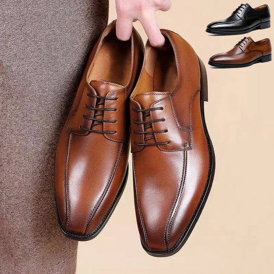Italian Men Autumn Polished Elegant Social Shoes