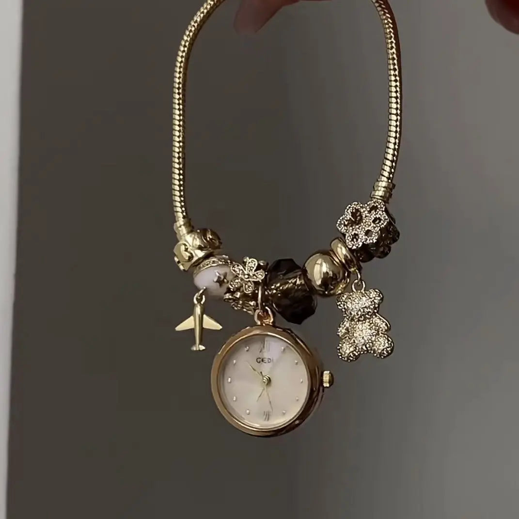 High quality women's quartz  Pendant vintage watch