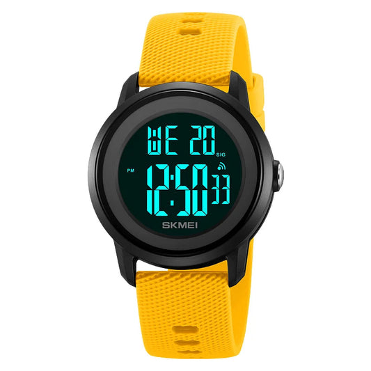 Women Waterproof Sports LED Display Wristwatches