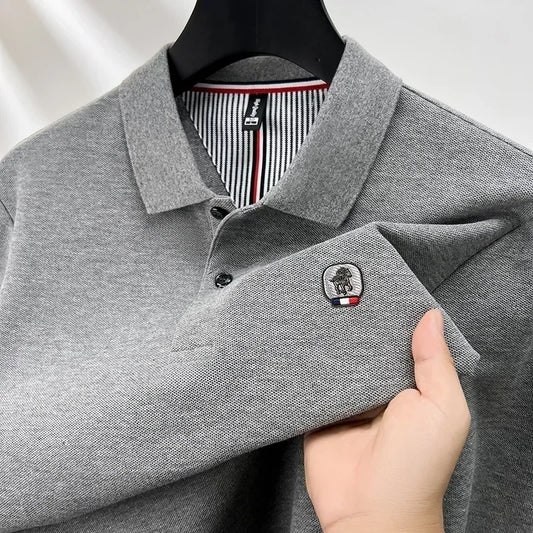 Poloshirt Herren Langarm Herren Base Shirt