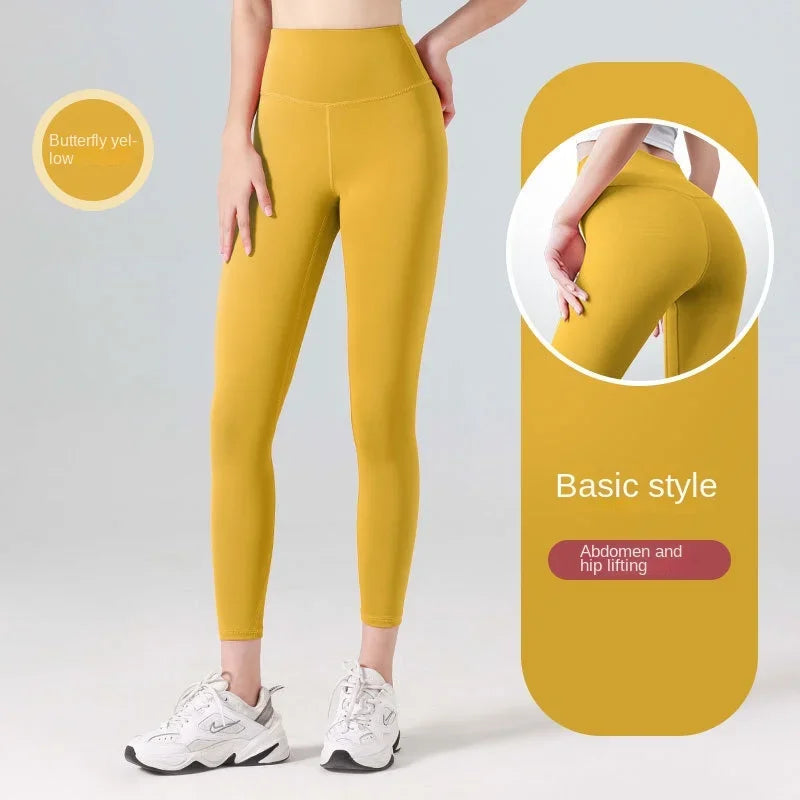 Seamless Yoga Pants High Waist, Sport Fitness Female Legging