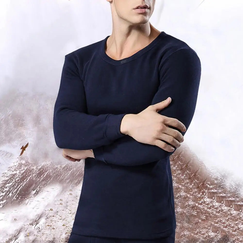 Men Winter Pajamas Set