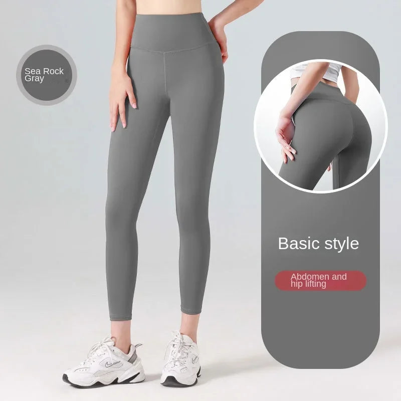 Seamless Yoga Pants High Waist, Sport Fitness Female Legging