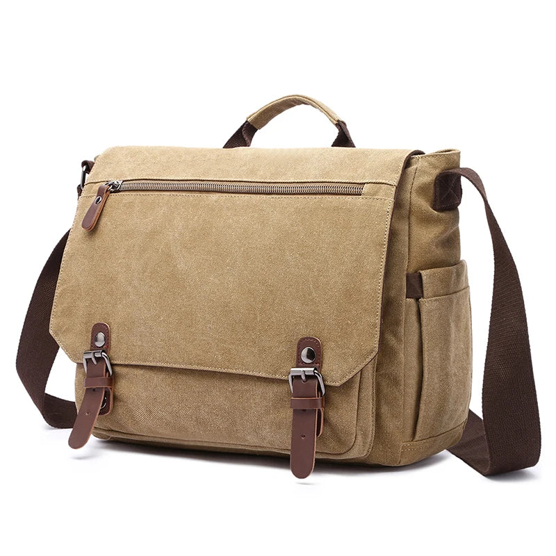 Männer Business Aktentasche Canvas Taschen