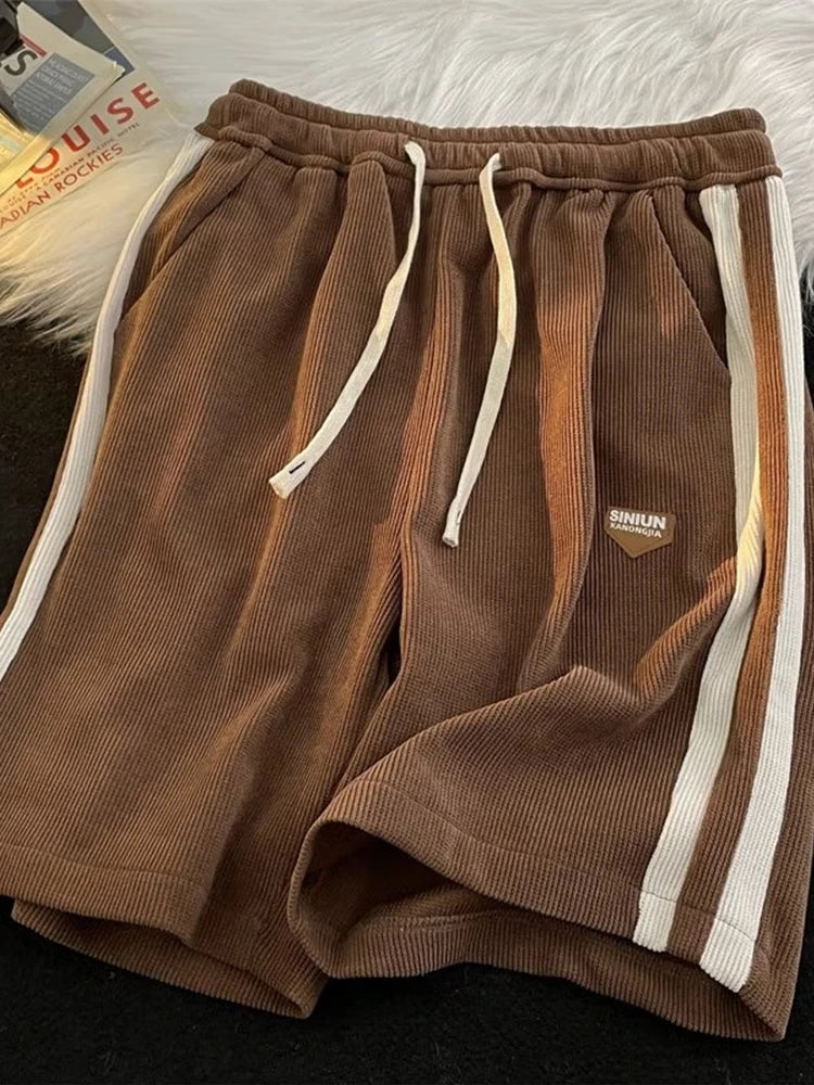 Männer Amerikanische Retro Lose Gerade Kurze Hosen