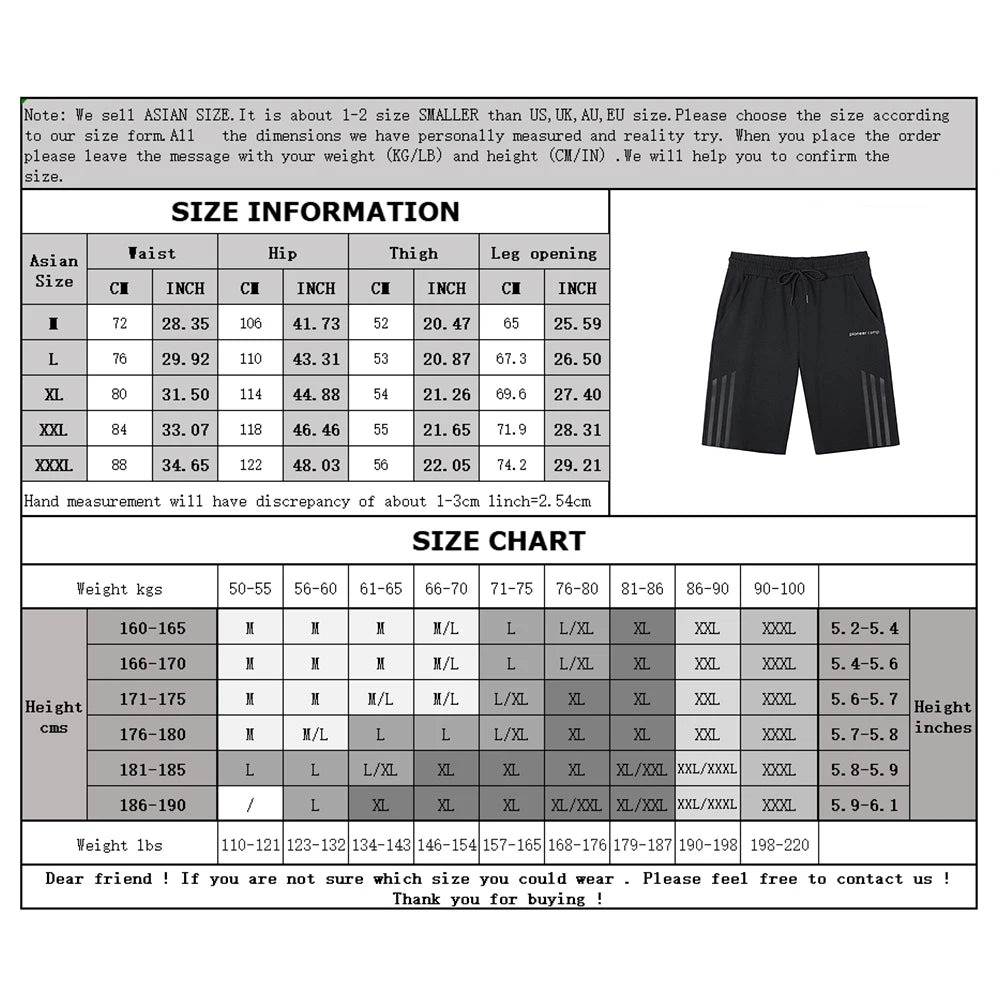 Summer Men's Casual Comfortable Knitted Five-Point Pants