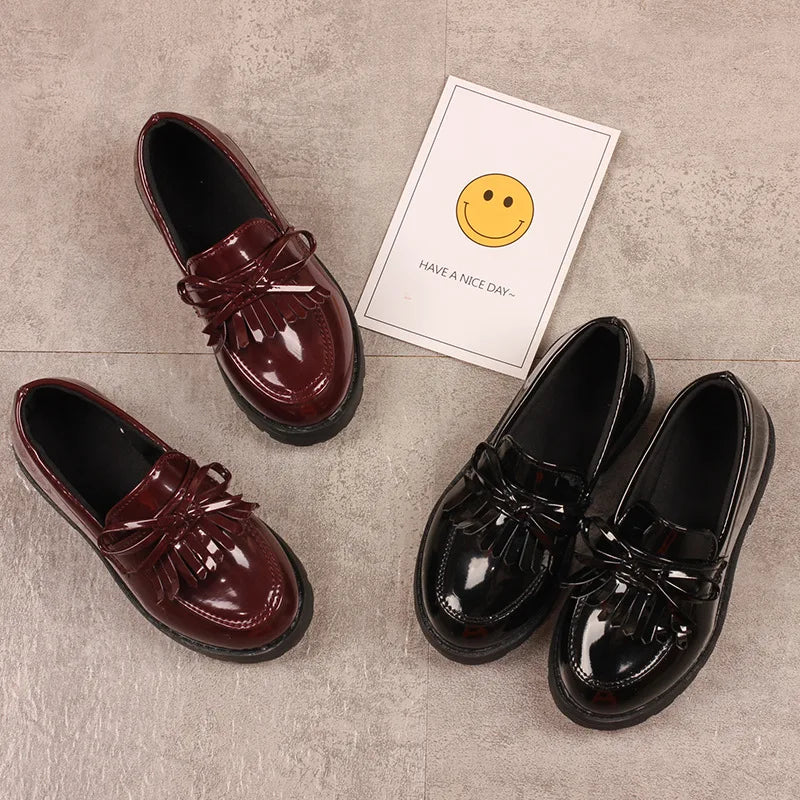 New Girls Performance Leather Shoes