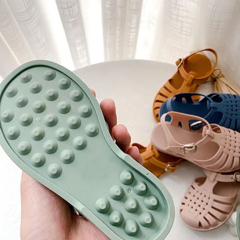 Baby Gladiator Casual Breathable Hollow Out Roman Shoes