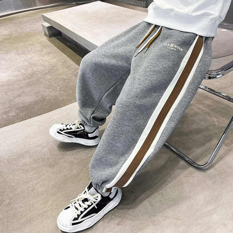 New Children's Fleece Lined Sweatpants