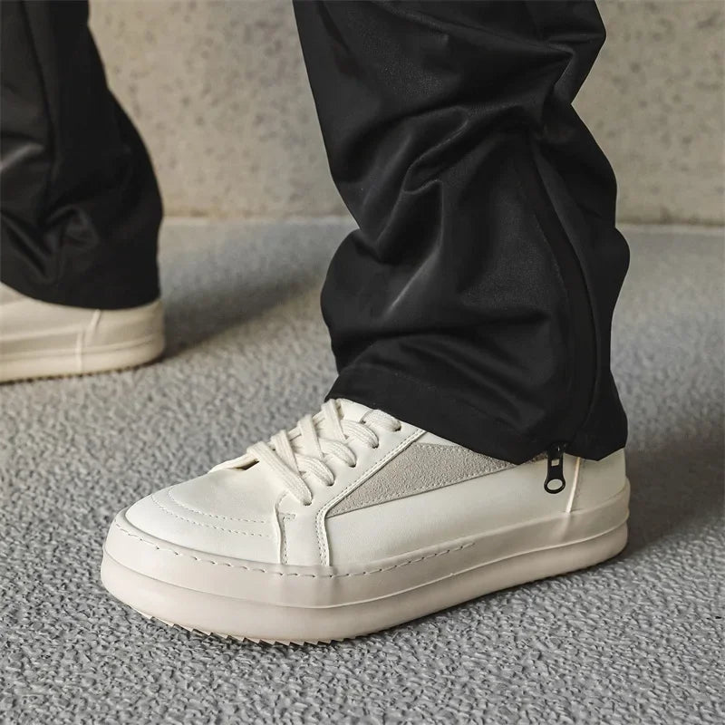 Outdoor Ricks Black Canvas Low Top Shoes