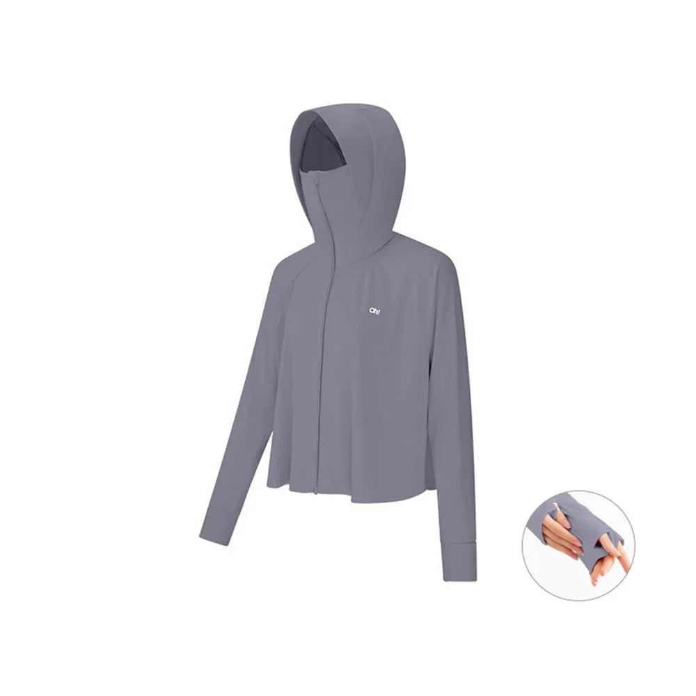 Women Clothing Anti-UV Coats Hooded