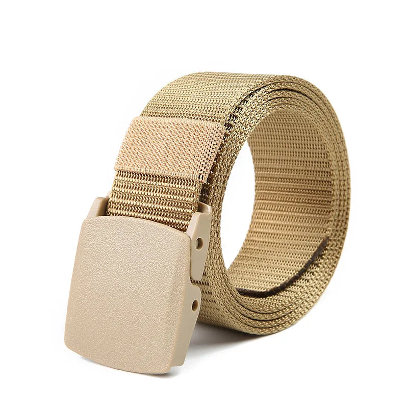 Men's Automatic Buckle Nylon Belt