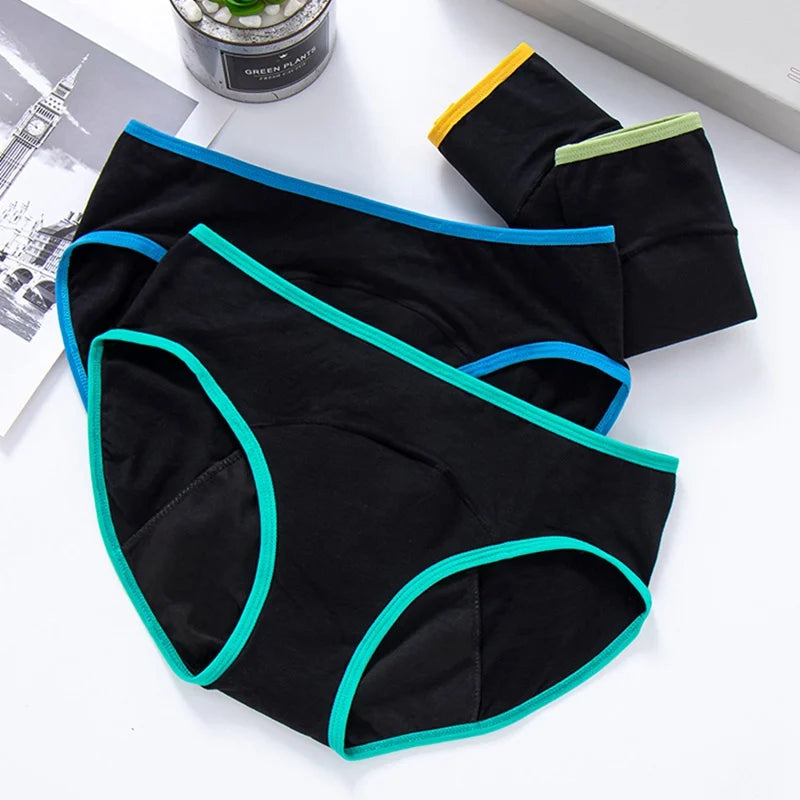 4Pcs/Bag Children Girls Menstrual Underwear
