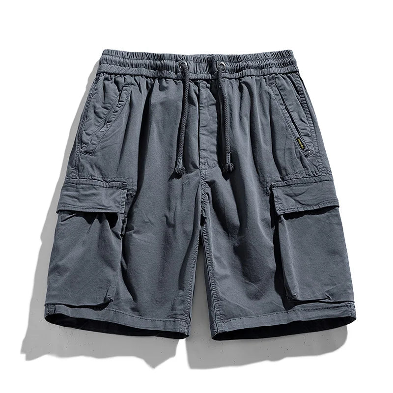 Summer Men Cargo Multi Pocket Shorts