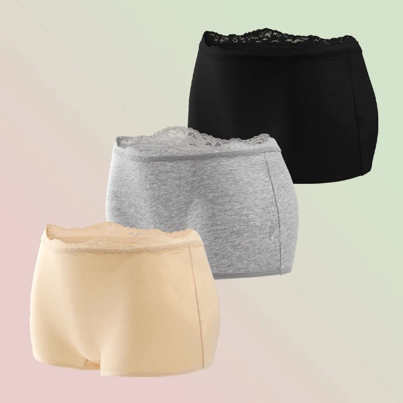 New Seamless Large Size Boyshorts Low Waist Lingerie