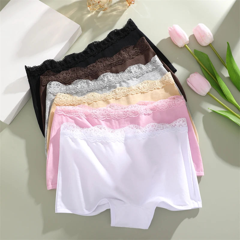 New Seamless Large Size Boyshorts Low Waist Lingerie