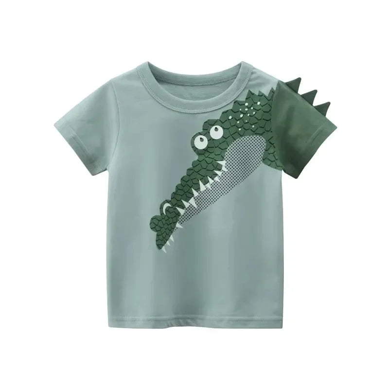 Summer Brand New Cartoon Print T Shirt