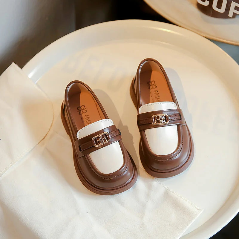 Children Patchwork Elegant Slip-on Shoe