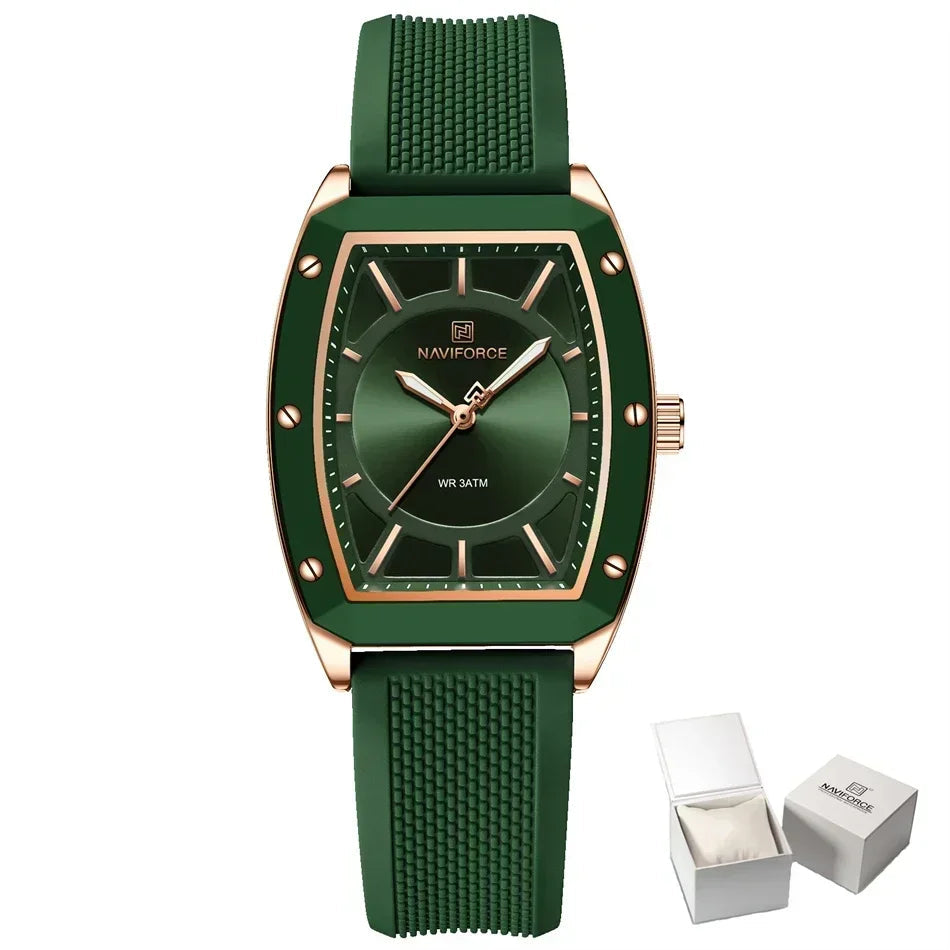 Top Brand Women Tonneau Fashion Quartz Watch