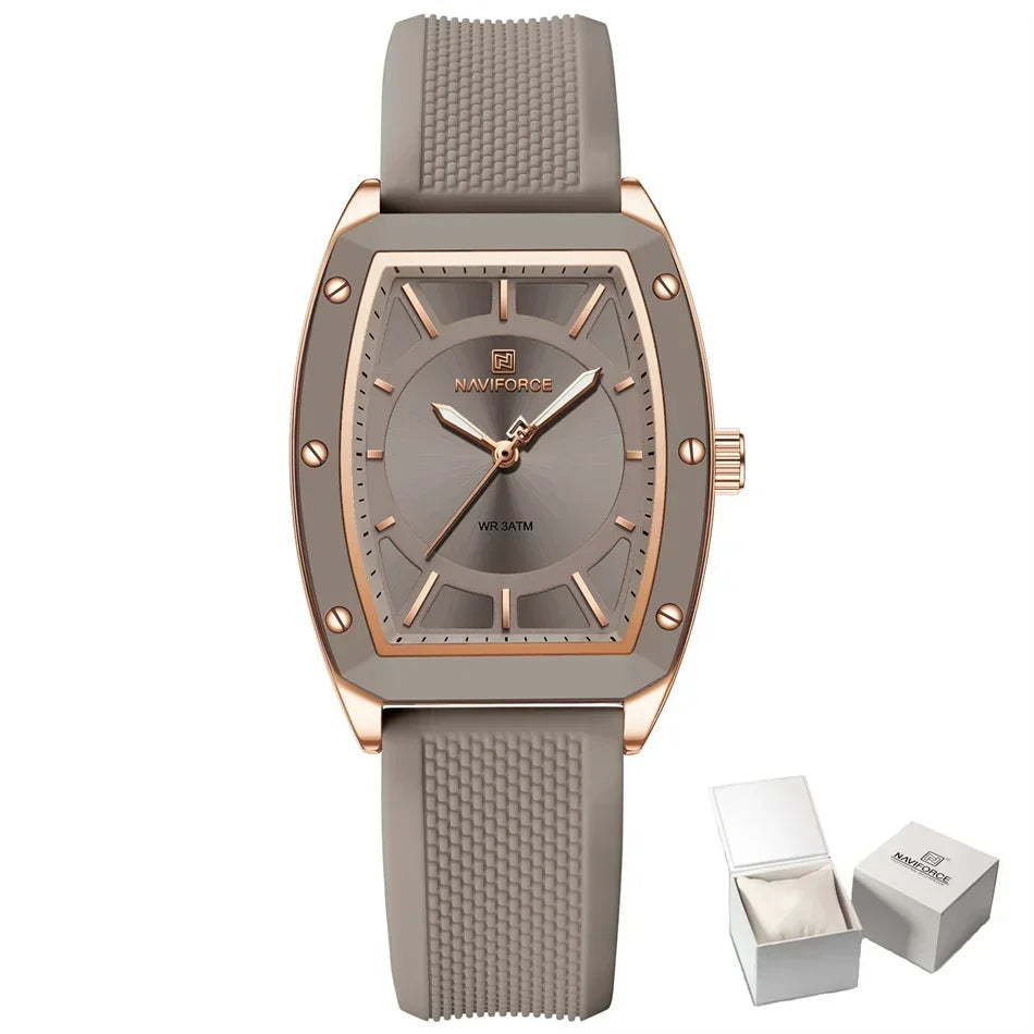 Top Brand Women Tonneau Fashion Quartz Watch