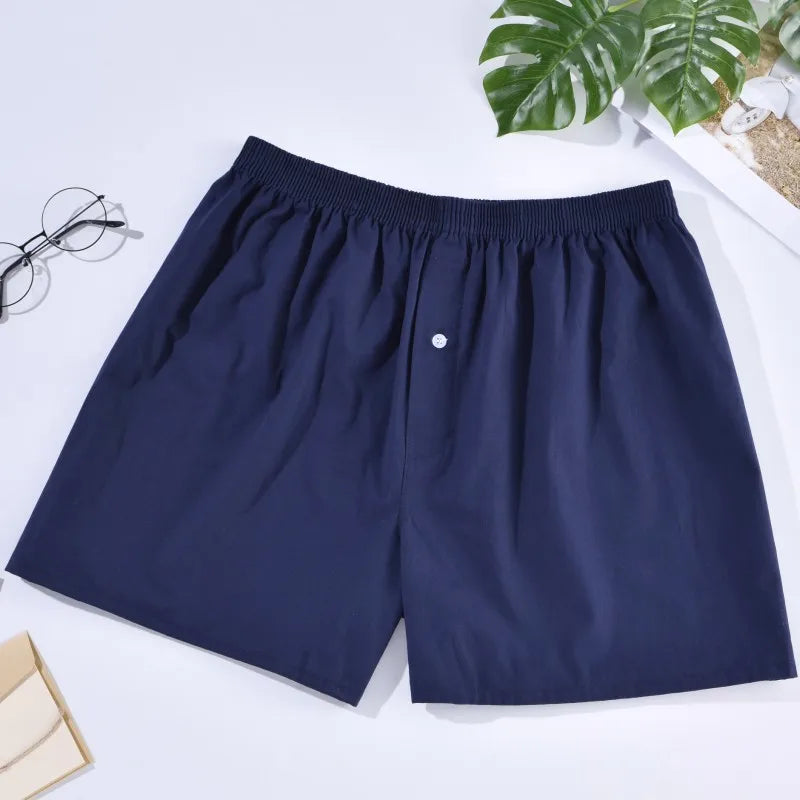 Men Casual 100% Cotton Sleep Underpants