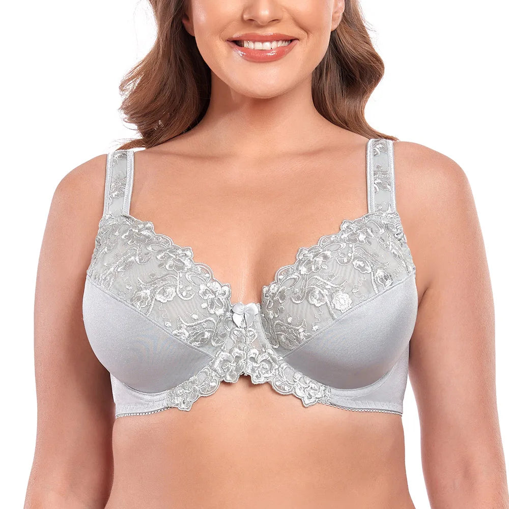 2025 New Women Large Cup Minimizer Bra