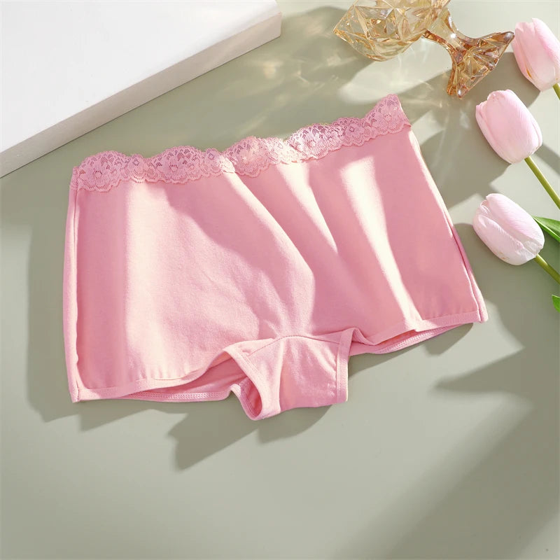 Women Sexy Lace Safety Short Panties