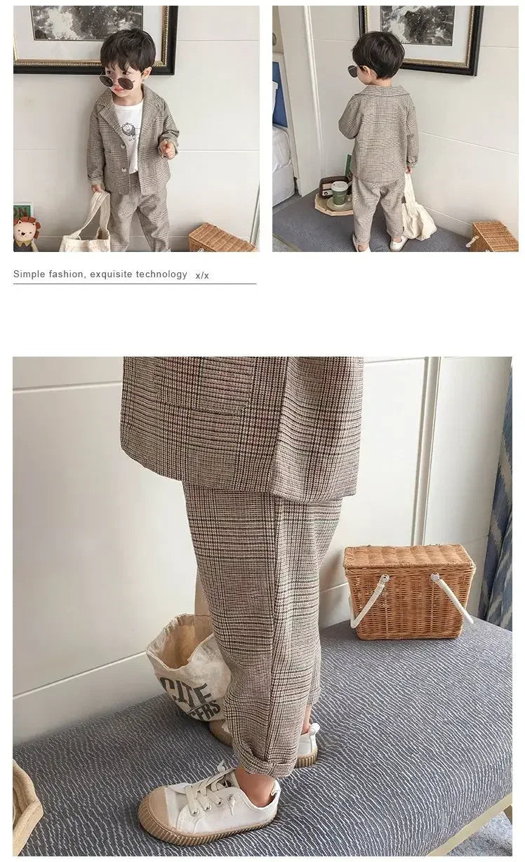 Children's Casual Tops + Pants 2 Piece Set
