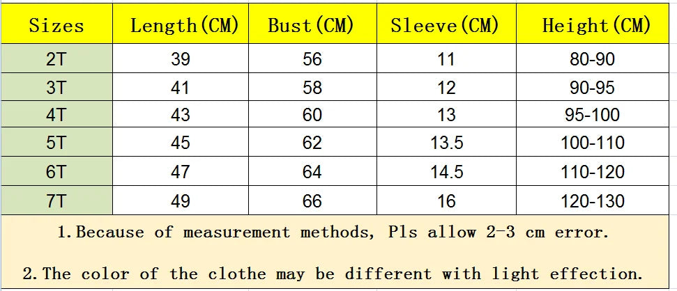 Summer Kids Short Sleeve Cartoon T shirt